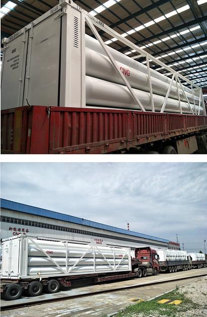 Контейнер-реципиент для транспортировки сжатого водорода 17,68 м³ фото 8