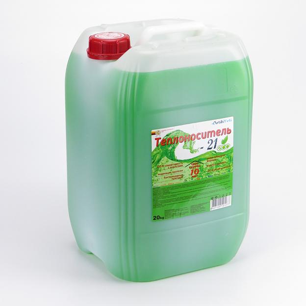 Теплоноситель-хладагент "Artik Yeti -21 ЕСО" 20кг фото 3