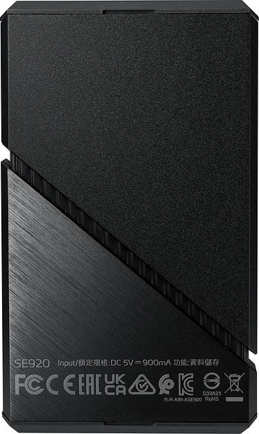 Накопитель SSD A-Data USB-C 4.0 4TB SE920-4TCBK SE920 2.5" черный фото 8