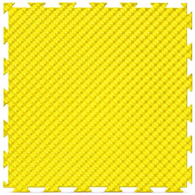 Factor – универсальное напольное покрытие, толщина 10 мм, Цвет Желтый RAL 1016, Толщина модуля 10 мм. фото 1