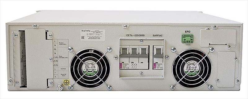 ШТИЛЬ ИБП 10000 ВА; 3 фазный; on-line; батарея: 192В ext (no incl), ЗУ 4А; 3U; rack (SR3110L) фото 3