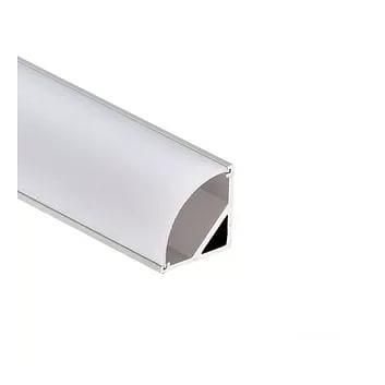 Матовый экран PSL-20 для профиля углового LPSU 1616-2000 2м, опт фото 1