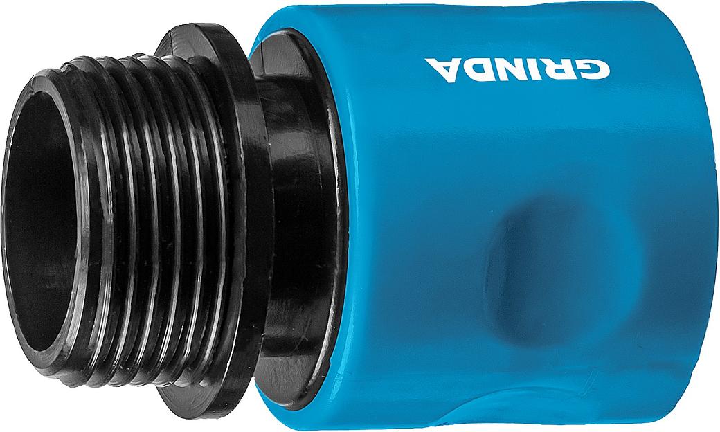 GRINDA TT-34E, 3/4″, с внешней резьбой, для шланга, быстросъемный соединитель, PROLine (8-426502) фото 1