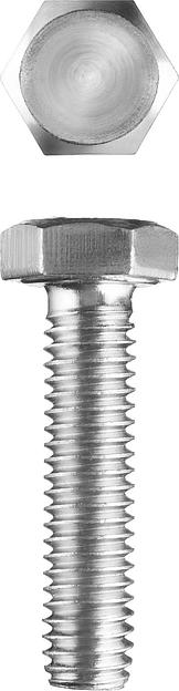 ЗУБР ГОСТ 7798-70, кл. пр. 5.8, M20 х 70 мм, цинк, 5 кг, болт (303080-20-070) фото 1