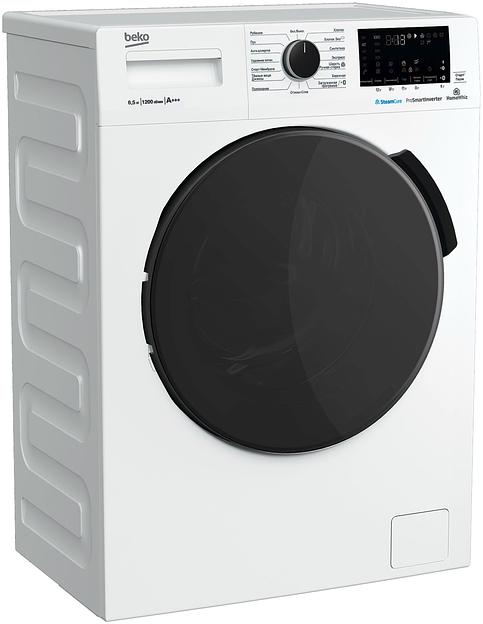 Стиральная машина Beko WSPE6H616W класс: A+++ загр.фронтальная макс.:6.5кг белый фото 2