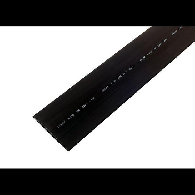 Трубка термоусадочная 80.0/40.0 1м черн. Rexant 25-0080 фото 1