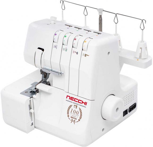 Оверлок Necchi 4455D белый фото 3