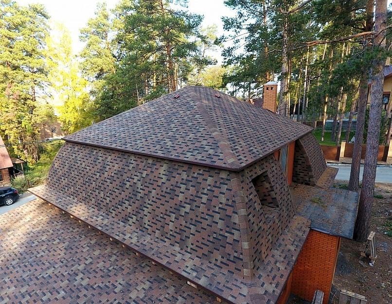 Гибкая черепица Döcke PIE Premium «Генуя» амаретто опт фото 7