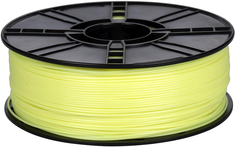 Пластик для принтера 3D Cactus CS-3D-ABS-1KG-L-YELL ABS LUMINOUS d1.75мм 1кг 1цв. фото 2