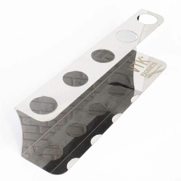 Подставка для рожков 5 ячеек 372х60 высота 105 Нержавеющая сталь фото 2