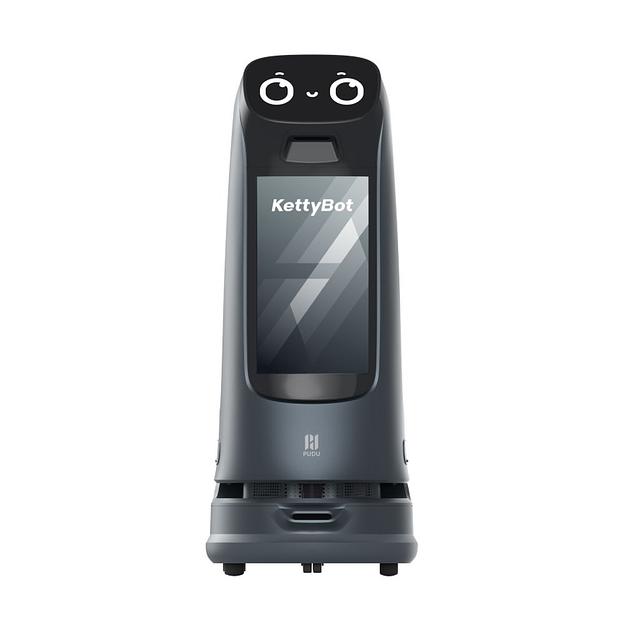Сервисный робот-доставщик PuduRobotics модели KettyBot Pro (цвет: черный) фото 2