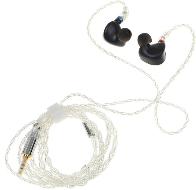 Наушники вкладыши Fiio FH5S 1.2м черный/медный проводные в ушной раковине (80001473) фото 3