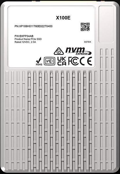 Накопитель SSD PHISON X100E 1600GB NVMe U.3 (15mm) PCIe NVMe Gen4 1x4 R7400/W6900MB/s 3D TLC 1750K/500K IOPS 3DWPD single port SSD Enterprise Solid State Drive, 1 year, OEM фото 1