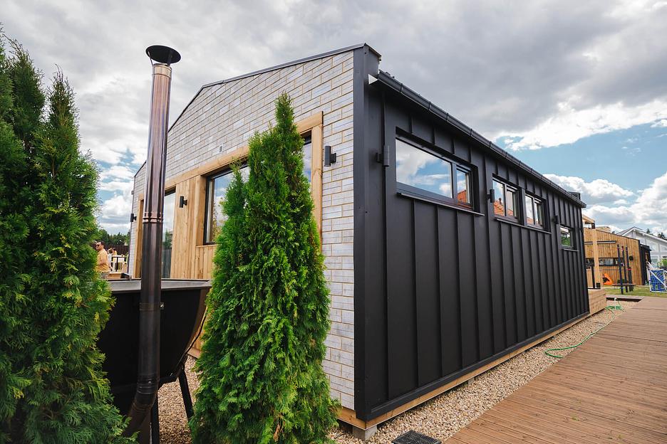 Модульный дом-баня 80 домокомплект фото 3