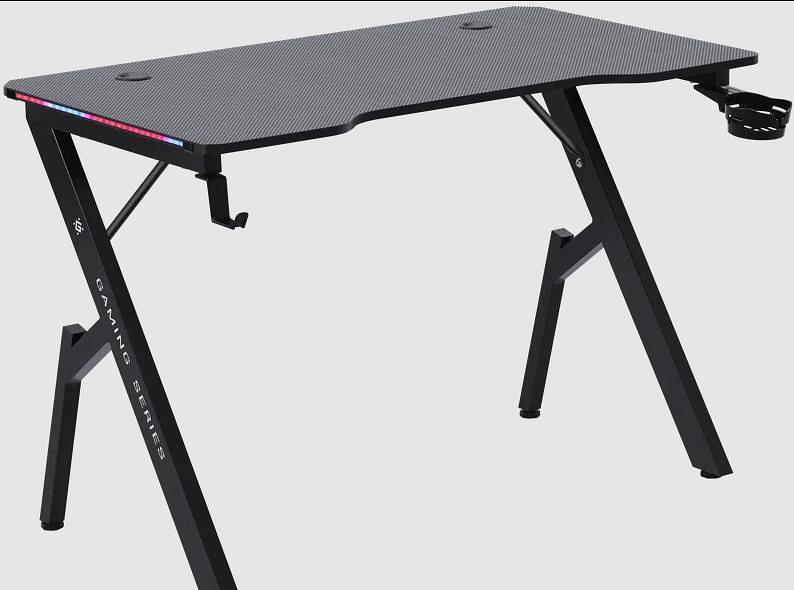 Стол GAMING INO RGB BLACK 64074 DEFENDER фото 1