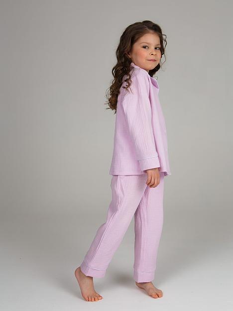 Пижама MINI DI «Алексия» муслин, лаванда ОПТ фото 3