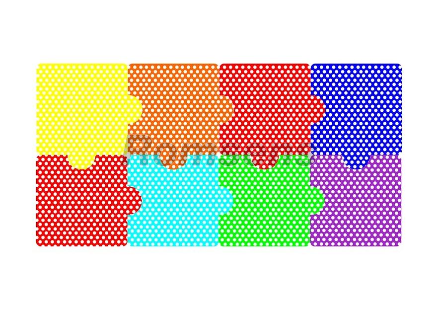 Настенная панель «Пазлы» ОПТ фото 1