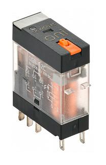 Реле промежуточное IEK Oni OGR-1 220В (OGR-1-2C-AC220V-L-B) фото 1