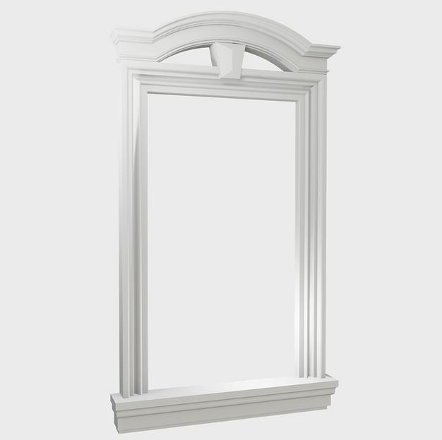 Декор из пенополистирола «Окно ОДА-05» ОПТ фото 1