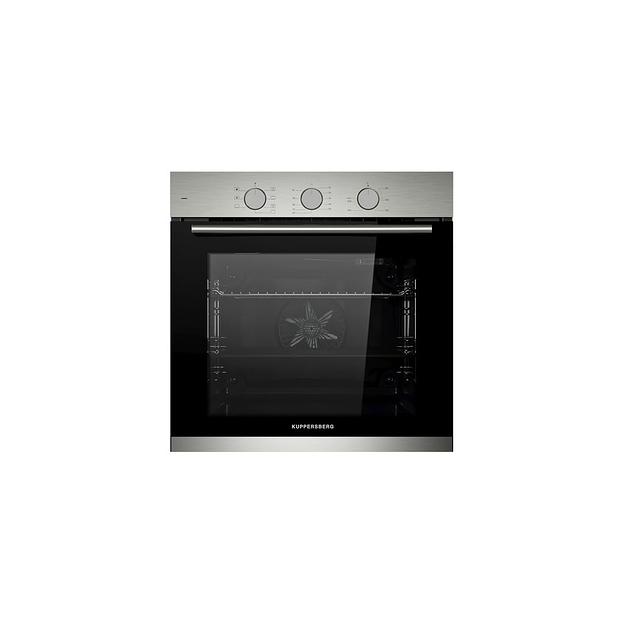 Духовой шкаф KUPPERSBERG HF 603 BX, черный/нержавеющая сталь фото 1