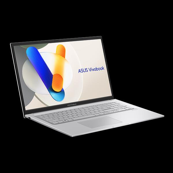 Ноутбук ASUS Vivobook 17 X1704VA-AU397 Core i5-1335U /DDR4 16GB/1TB M.2 SSD /17.3" FHD IPS (1920 x 1080)/No OS/Cool Silver/2,1Kg/RU_EN_Keyboard (90NB10V1-M00D10) фото 2
