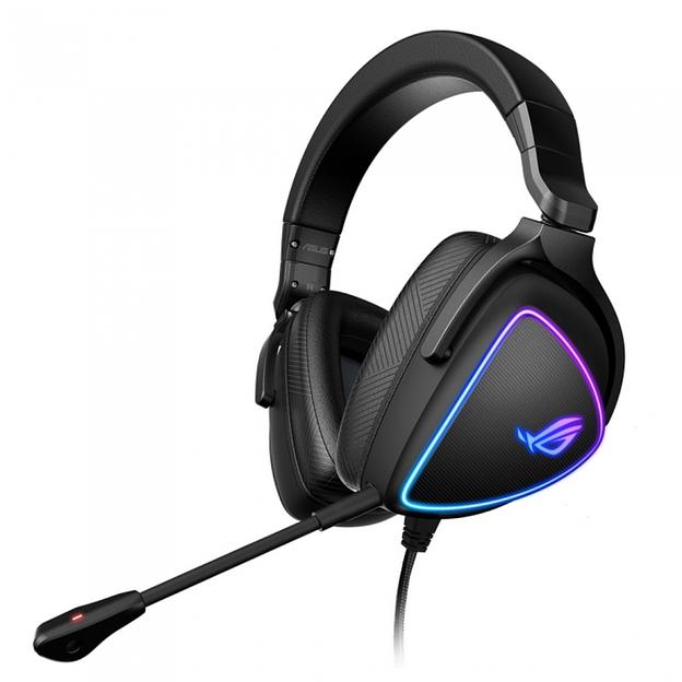 ROG Delta S Headset w/ Mic Wired (USB) 387g 20-40000Hz 50mm Drivers (90YH02K0-B2UA00) (659680) фото 1