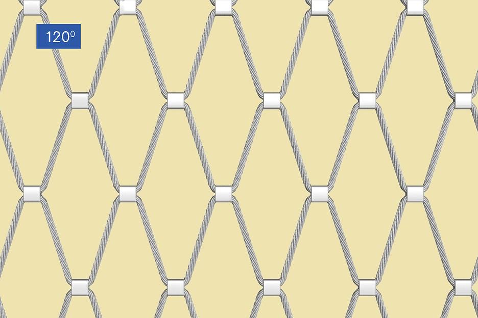 Тросовые сетки Garda «Ромбическая ячейка» из нержавеющего троса 3 мм фото 5