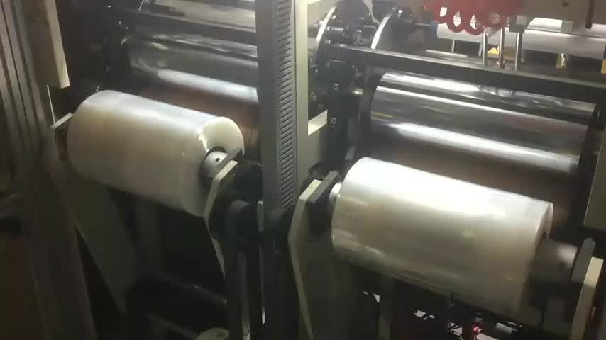 Автоматическая высокоскоростная двухручьевая машина SWCR-350-L2 для перемотки стретч-пленки для домашнего использования фото 4