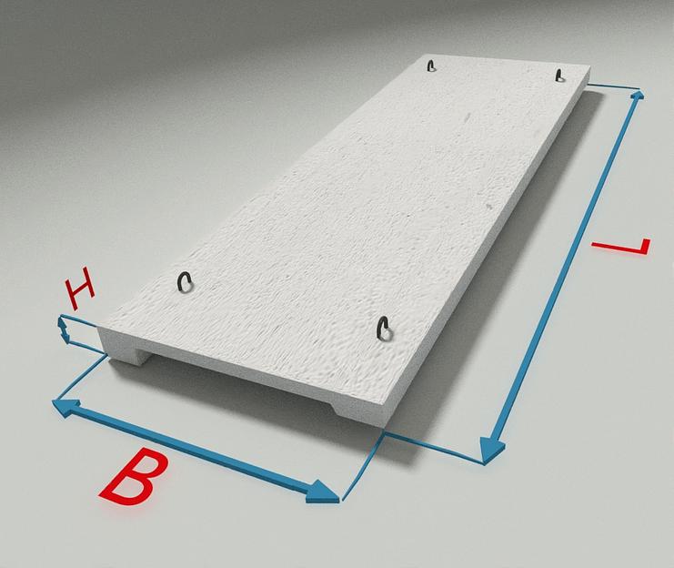 Плиты парапетные — с. 1.238.1-2 ПП15 — 6 опт фото 1