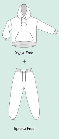 Худи Free опт фото 2