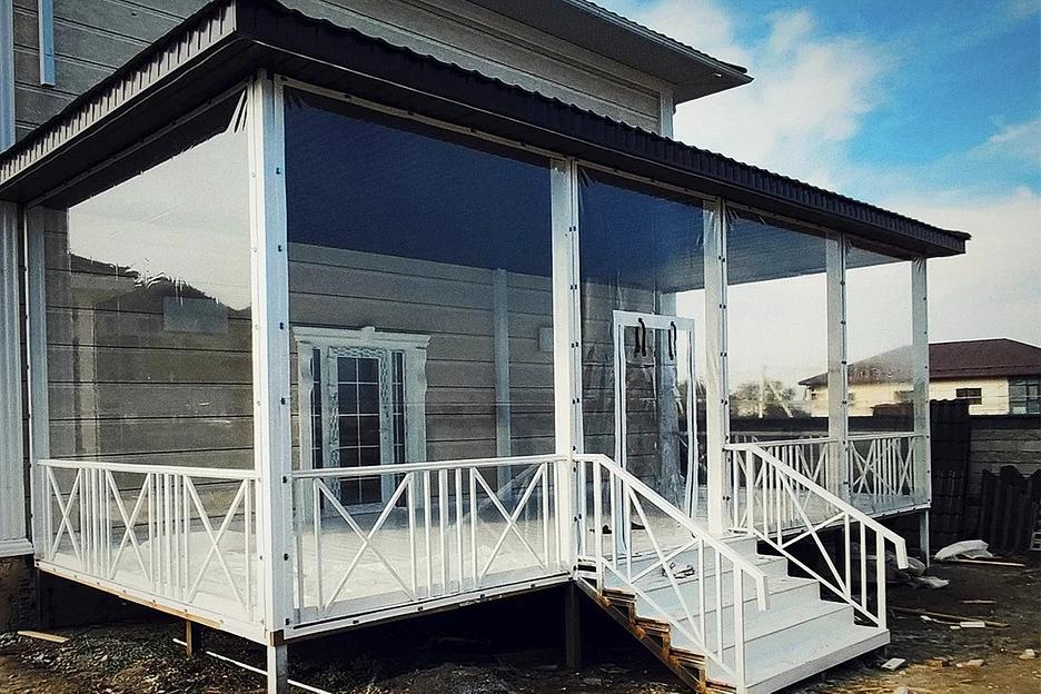 Мягкие окна ПВХ под заказ фото 4