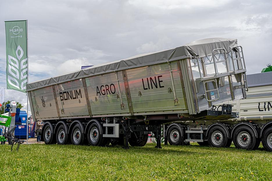 Зерновоз самосвальный с алюминиевым кузовом 45-58 м³ 914295-01 фото 4