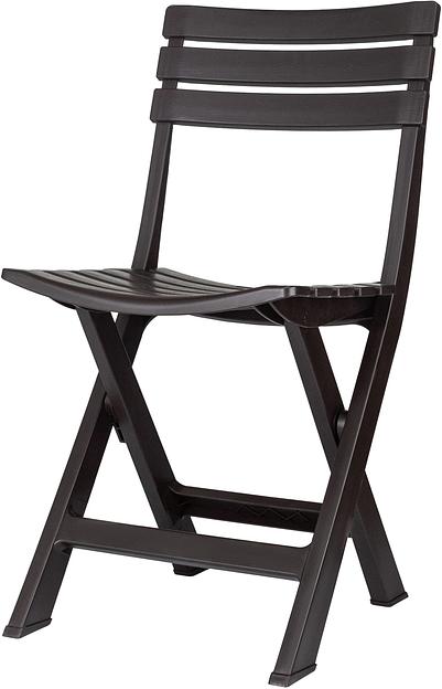 Стул садовый Domfy Garden Chair пластик (компл.:2шт) коричневый/темный шоколад (DOMFY GARDEN CHR/DBR) фото 3
