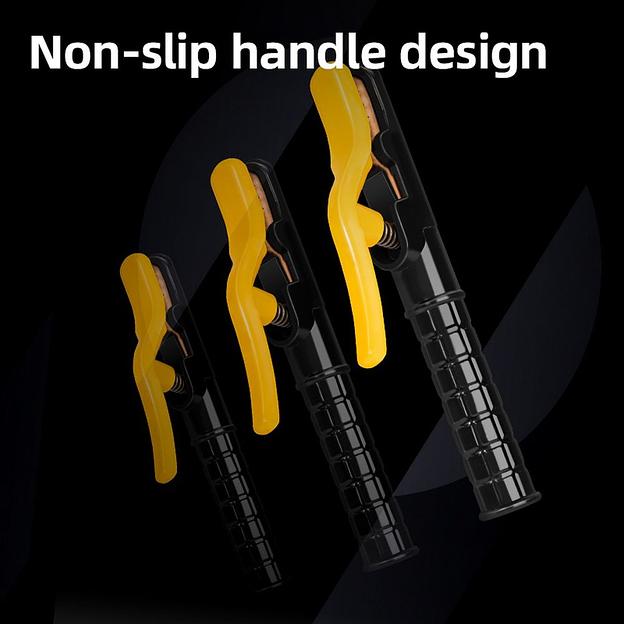 Электрододержатель Deli DL23500A 500гр, макс. сила тока 500A, длина 295мм, диаметр электрода 6,3-10мм, площадь поперечного сечения кабеля 70-95 кв.мм фото 5