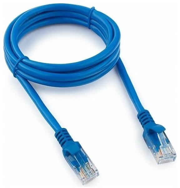 Патч-корд PP12-1.5M/B 1000G UTP 4 пары cat5E CCA molded 1.5м синий RJ-45 (m)-RJ-45 (m) фото 1