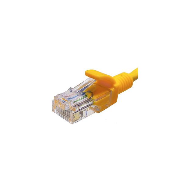 Патч-корд SUPRLAN 10-0164, вилка RJ-45, вилка RJ-45, кат.5E, LSZH, 3м, желтый фото 1