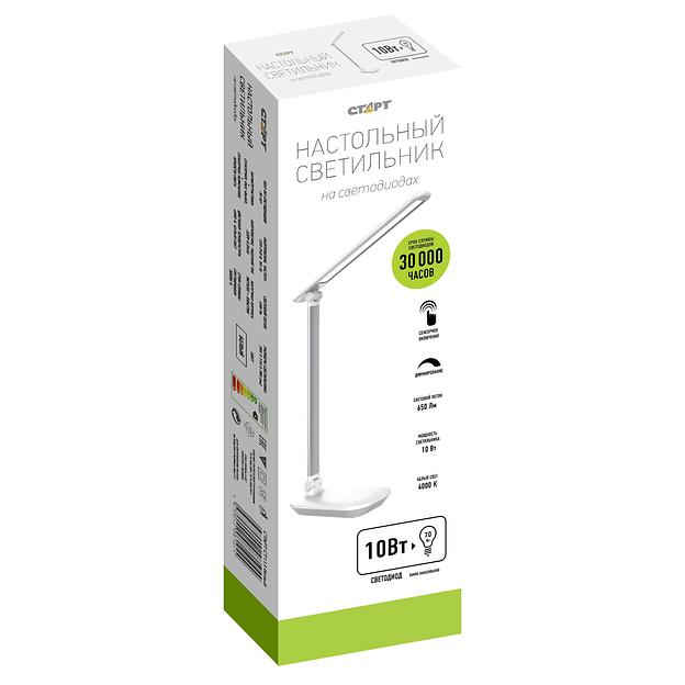 СТАРТ 4670042081044 Светильник настольный со светодиодами СТ113 белый фото 7