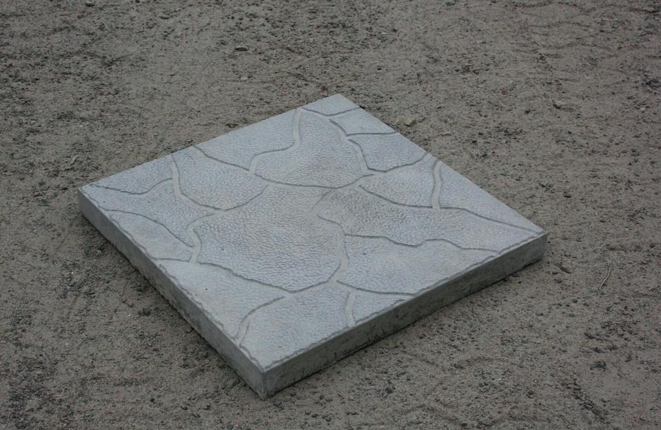 Плитка Тучка серая 300×300×30, 11 шт/м² опт фото 1