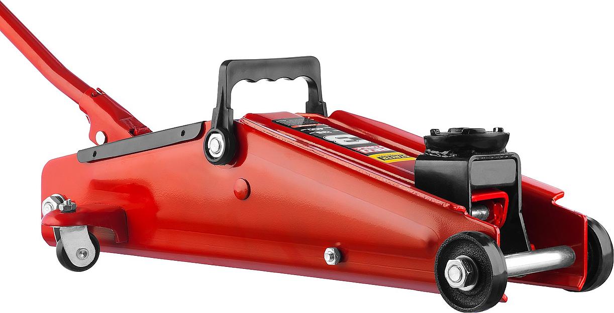 STAYER R-33 RED FORCE, 3 т, 135 - 400 мм, подкатной домкрат с увеличенным подъемом, Professional (43154-3) фото 5