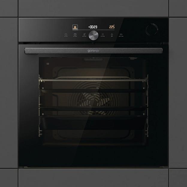Духовой шкаф Электрический Gorenje BSA6747DGWI черный фото 2