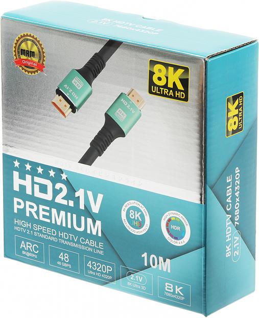 Кабель аудио-видео 12495 HDMI (m)/HDMI (m) 10м. фото 3