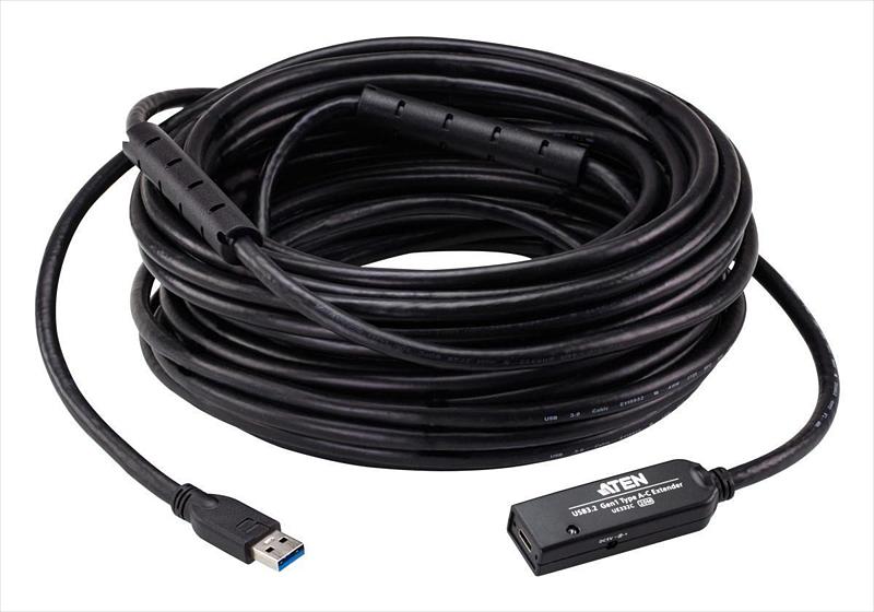 Кабель удлинитель usb ATEN 20 M USB 3.2 Gen1 Extender Cable (UE332C-AT-G) фото 1