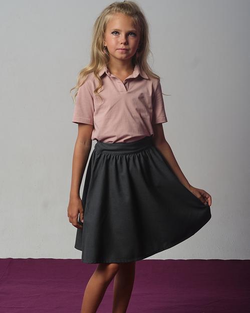 Юбка серая в школу на девочку KristiKlo ОПТ фото 10