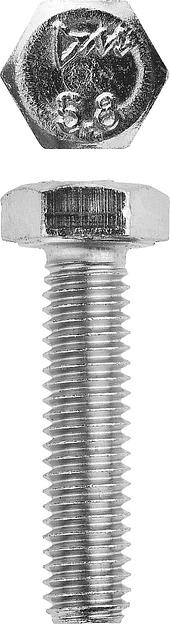 ЗУБР ГОСТ 7798-70, кл. пр. 5.8, M6 х 30 мм, цинк, 5 кг, болт (303080-06-030) фото 1