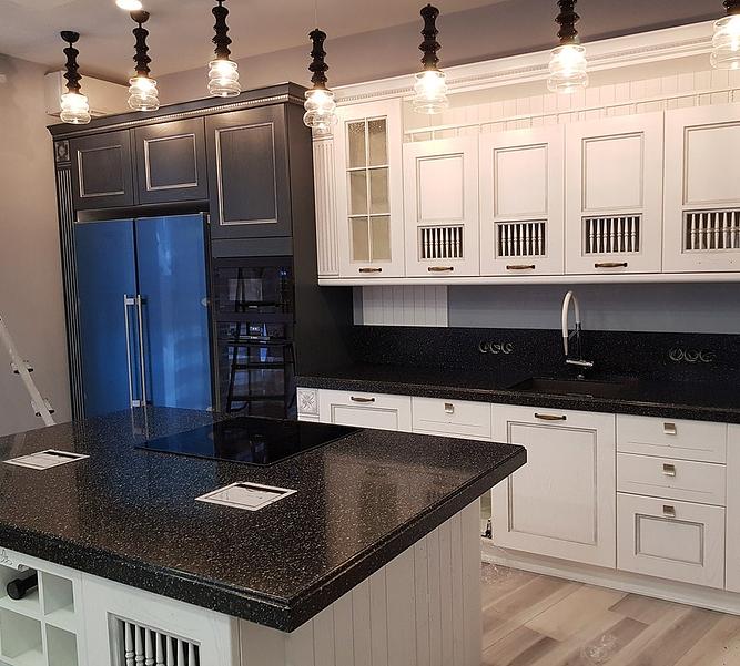 Кухонный остров из искусственного камня 1 м2 фото 4