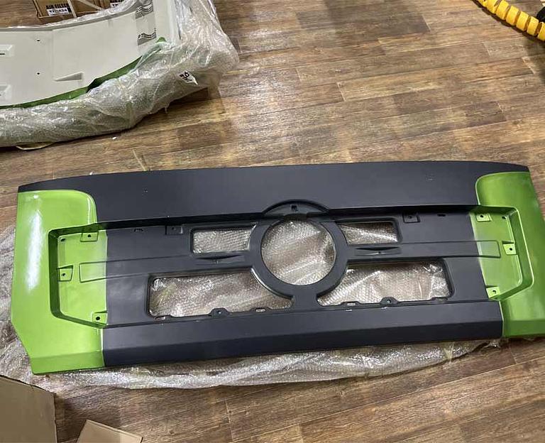 Капот в сборе с решеткой зеленый SHACMAN Х3000 DZ14251110011 фото 1