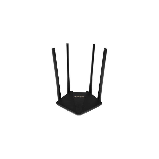 Wi-Fi роутер MERCUSYS MR1200G, Wi-Fi 5, AC1200, 2.4/5ГГц, 2 LAN, черный фото 1