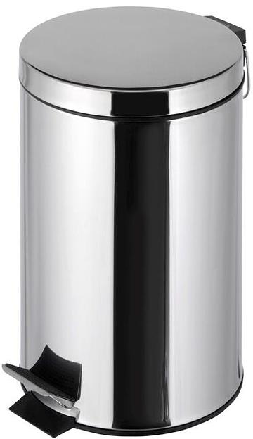Мусорное ведро - урна с педалью G-teq 20л нержавеющая сталь, зеркальная фото 1