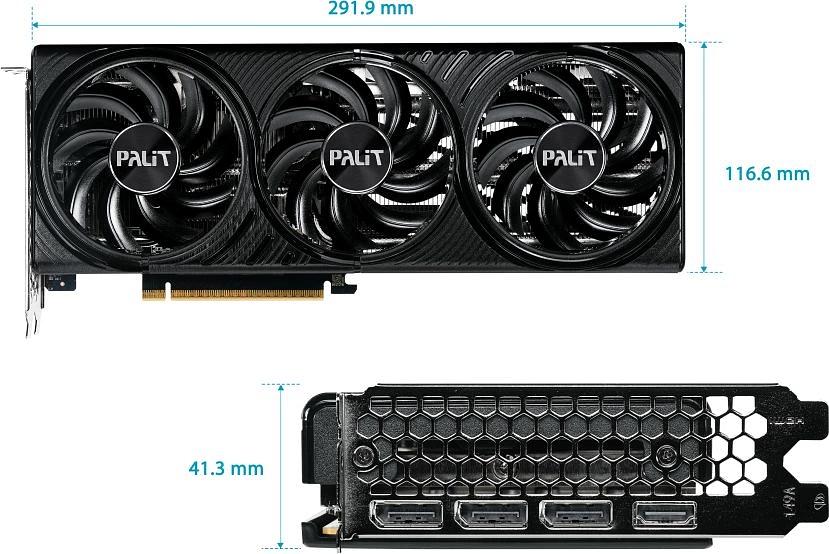 Видеокарта Palit PCI-E 5.0 RTX5060Ti INFINITY 3 OC NVIDIA GeForce RTX 5060TI 16Gb 128bit GDDR7 2295/28000 HDMIx1 DPx3 HDCP Ret фото 9