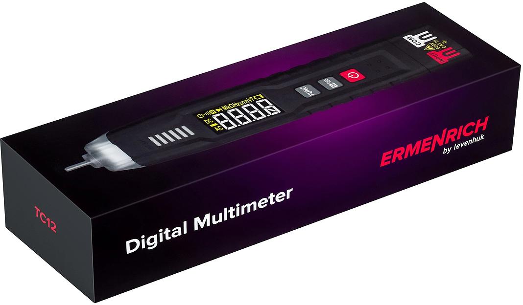 Мультиметр Ermenrich Zing TC12 цифровой черный (82979) фото 7